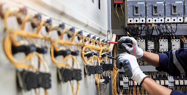 Professional Electrician technician working in Raven, VA